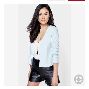 Boohoo Cropped Blazer